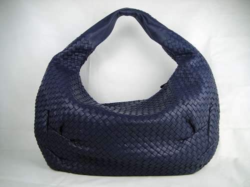 Bottega Veneta 'Belly Veneta' Hobo Bag 9620 dark blue - Click Image to Close